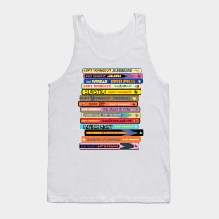 Vonnegut Book Stack Tank Top